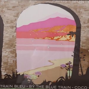 Coco Chanel Blue Train Scarf